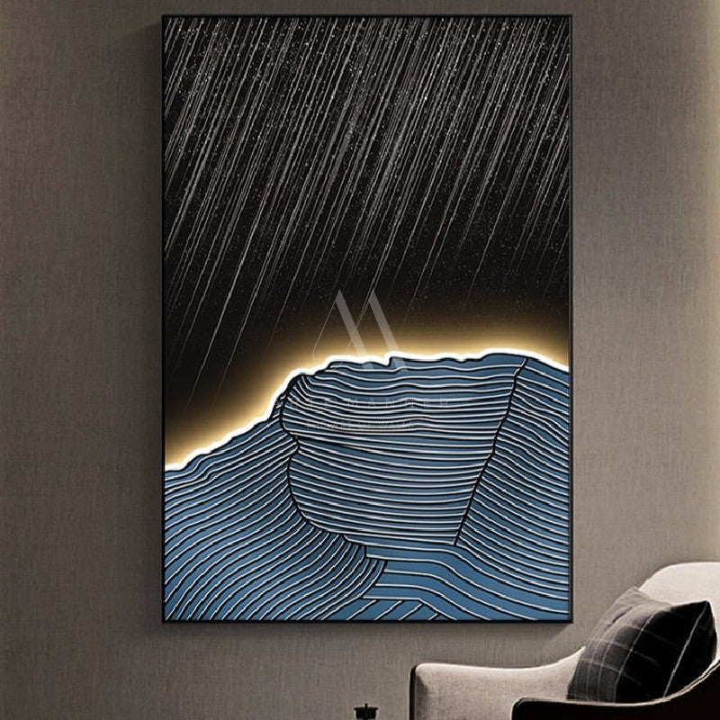 Learning from Infinity Modern 3D LED Wall Art