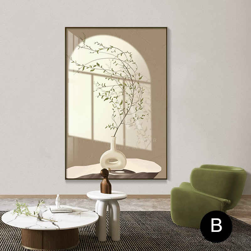 Familiar Reflection Modern Wall Art