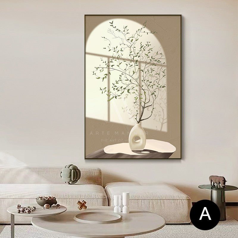 Familiar Reflection Modern Wall Art