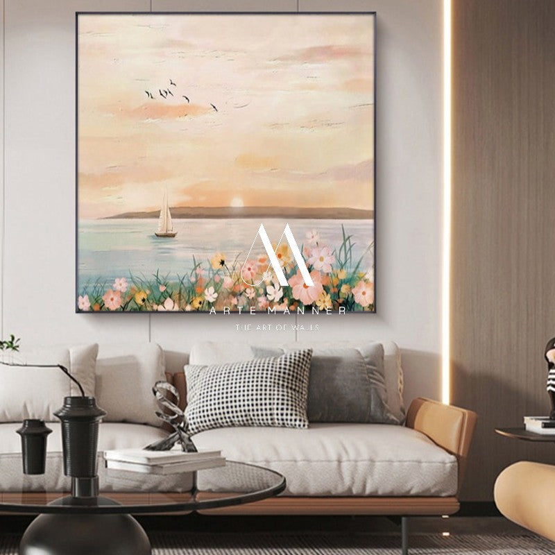 Sunkissed Daze Modern Wall Art