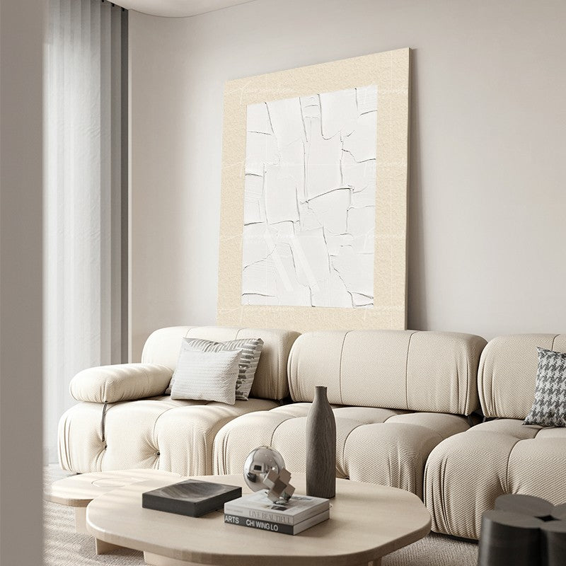 Forsaken Flame Modern Abstract Wall Art