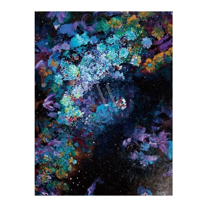 Vivid Modern Abstract Oil Painting