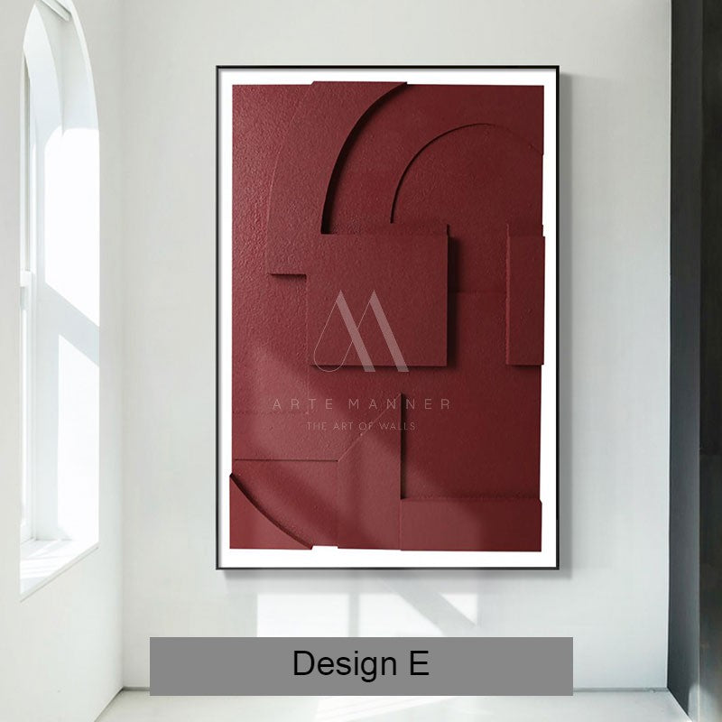 Lone Cloud Modern Abstract Wall Art