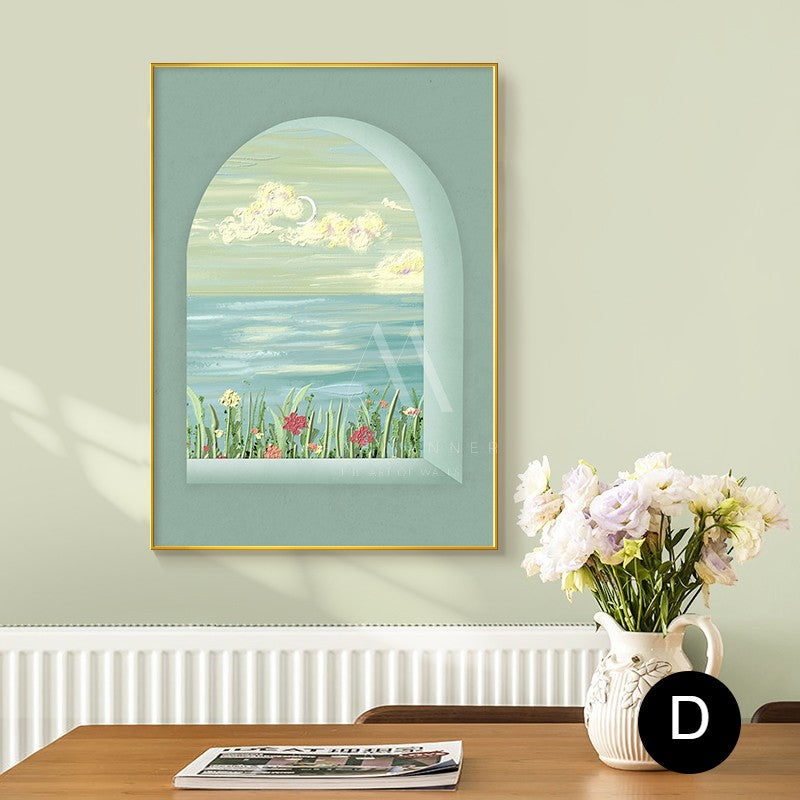 Pastoral View Modern Wall Art