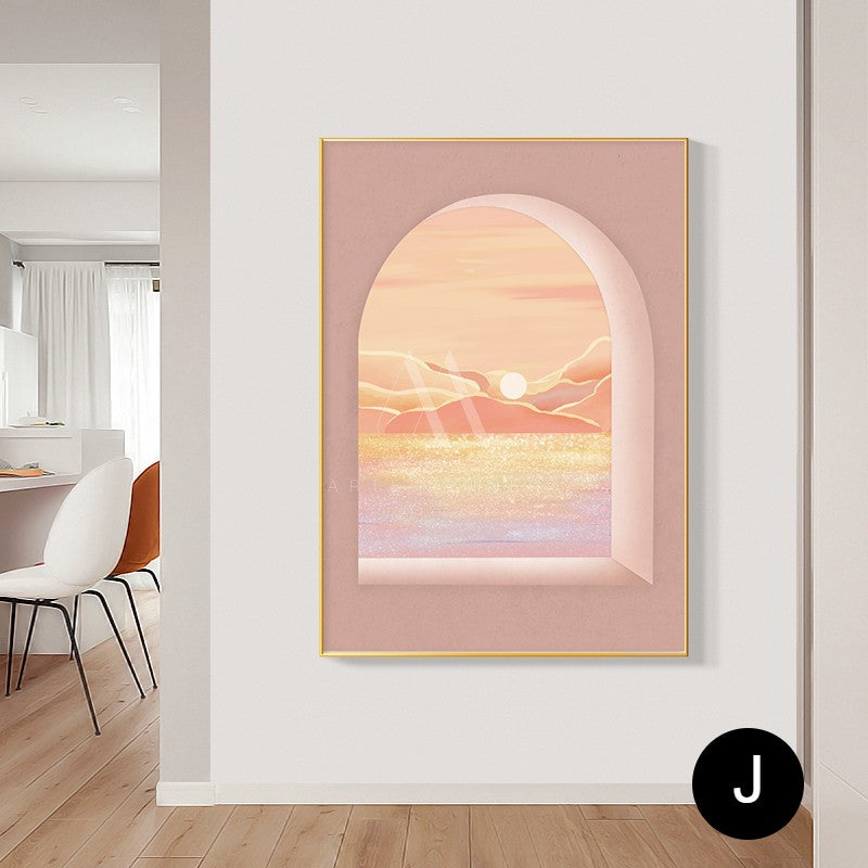 Pastoral View Modern Wall Art