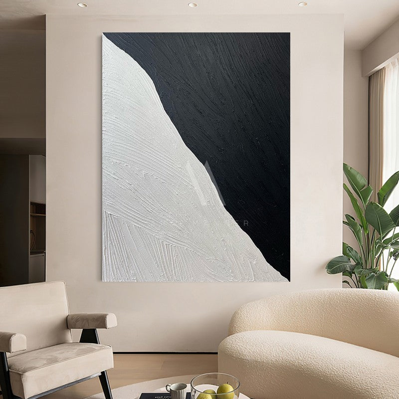 Onmyo Minimalist Abstract Oil Painting
