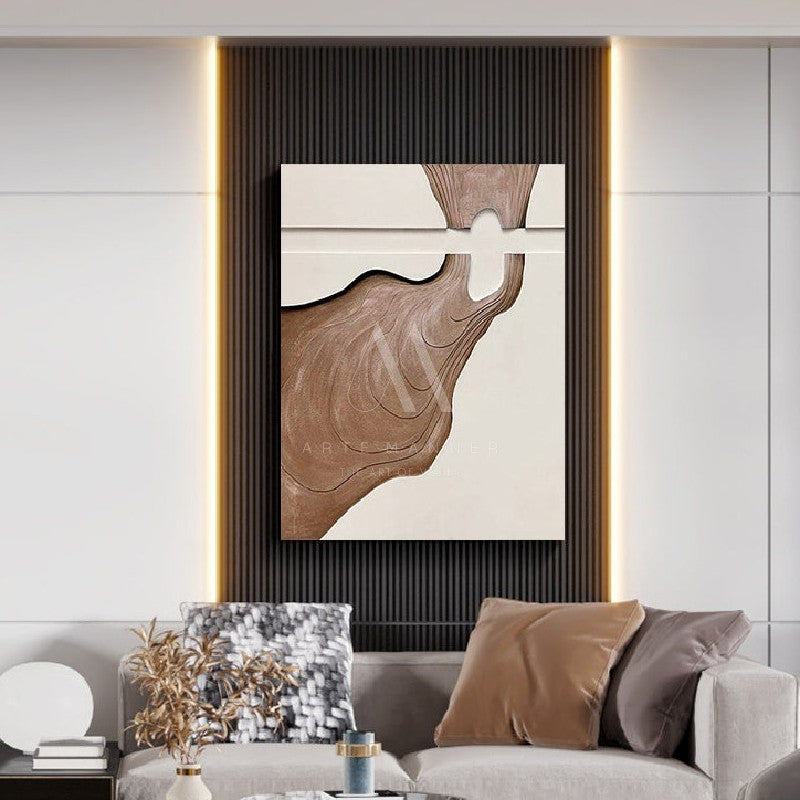 King of the Light Modern Abstract 3D Wall Art