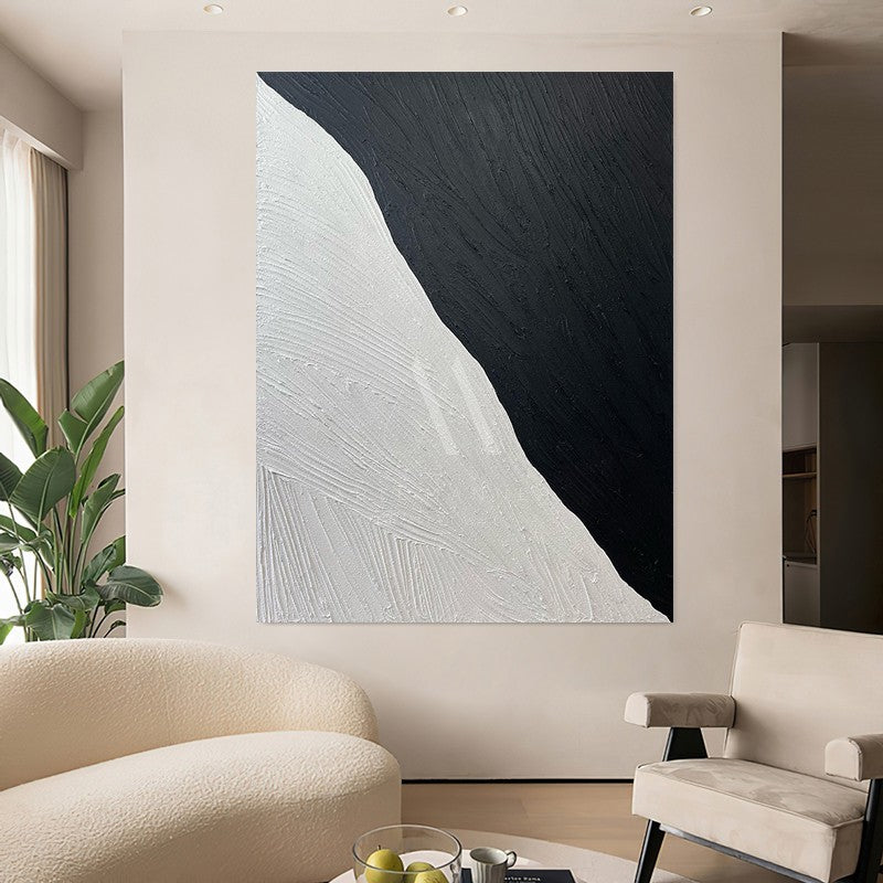 Onmyo Minimalist Abstract Oil Painting