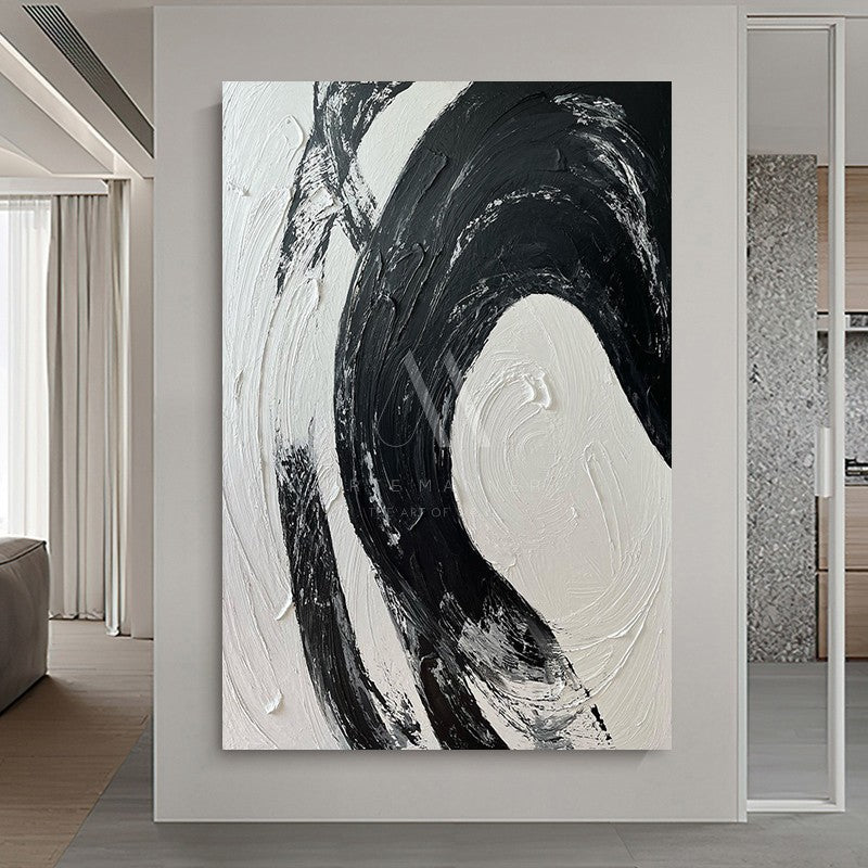 Dualism Modern Abstract Oil Painting