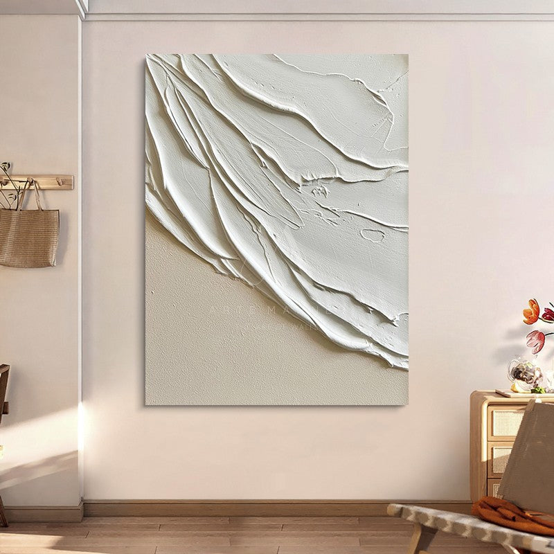 Engraved Modern Abstract Oil Painting