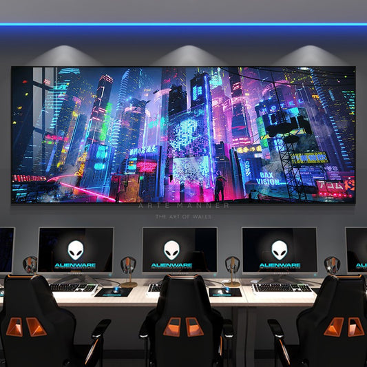 Multiverse Cyberpunk Wall Art