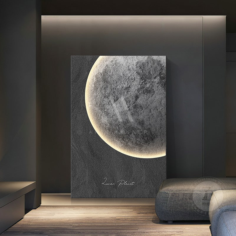 Broken Galaxy Modern 3D LED Wall Art