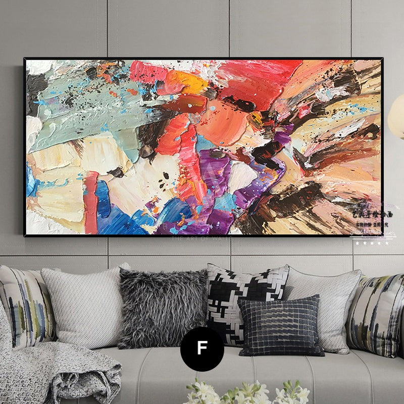 Jubilance Modern Abstract Oil Painting