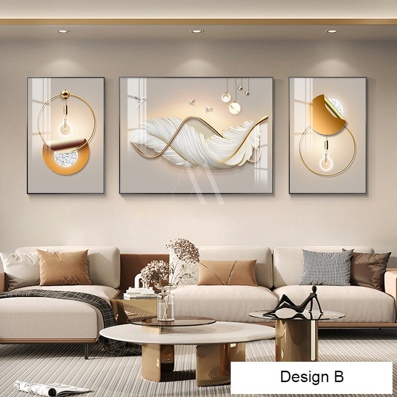 Infinite Summer Modern Abstract Wall Art