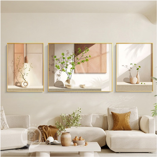 Eternal Beauty Modern Wall Art (Set of 3)