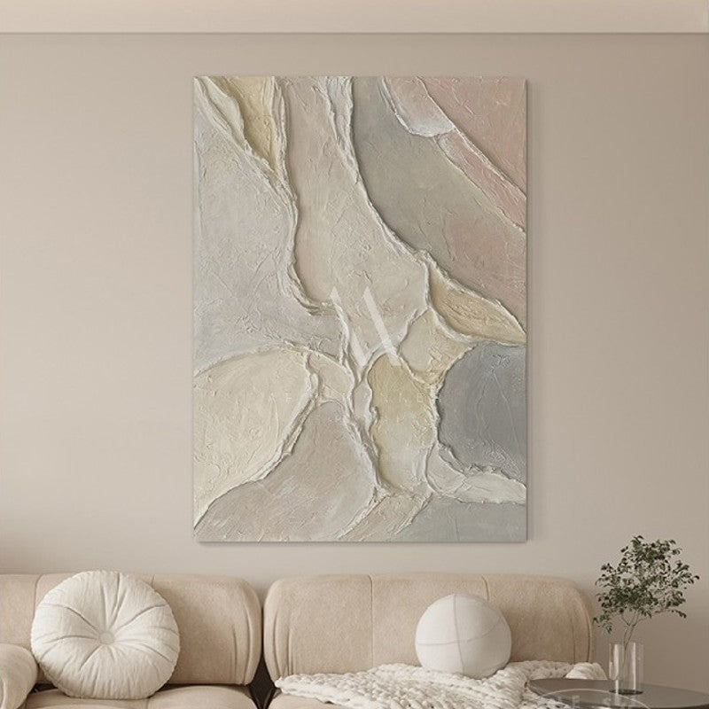 Dove Trail Modern Abstract Painting