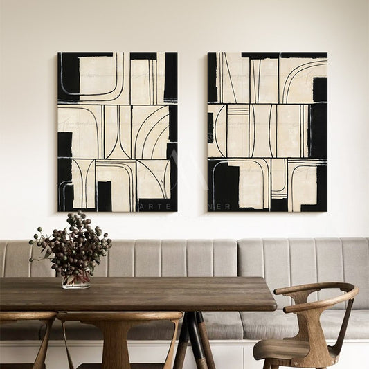 Geometric Beauty Modern 3D Wall Art