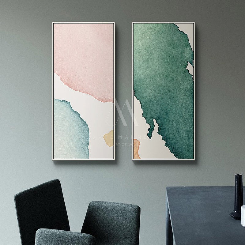 Dwelling in Memory Modern Abstract Wall Art