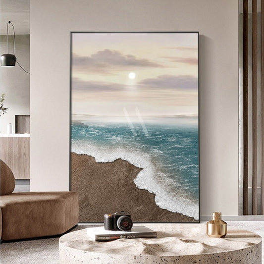 Falling Tide Modern Wall Art