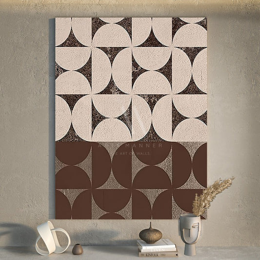 Cold Vacation Modern Abstract Wall Art