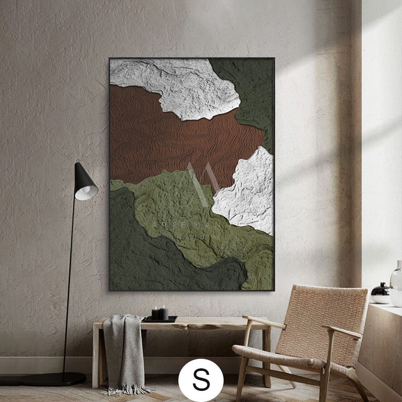 Attacked by My Dreams Modern Abstract Wall Art