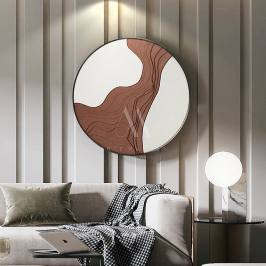 Life With Oblivion Modern Abstract 3D Wall Art