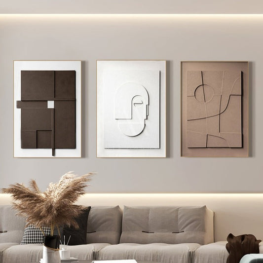 Questioning Reality Modern Abstract 3D Wall Art