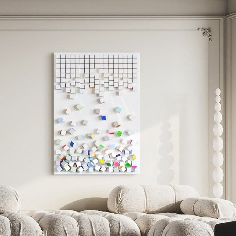 Redemption of the Night Modern Abstract 3D Wall Art