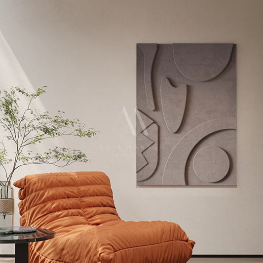 The Return of Desire Modern Abstract 3D Wall Art