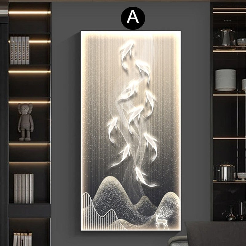 Upstream Modern LED Wall Art