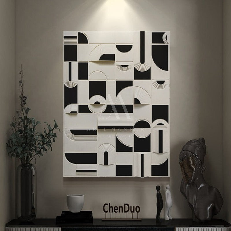 Journey to My Dreams Modern Abstract 3D Wall Art