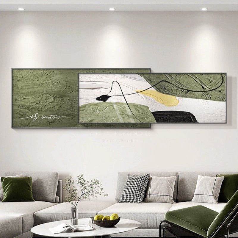 Treasures of the Mountain Modern Abstract Wall Art