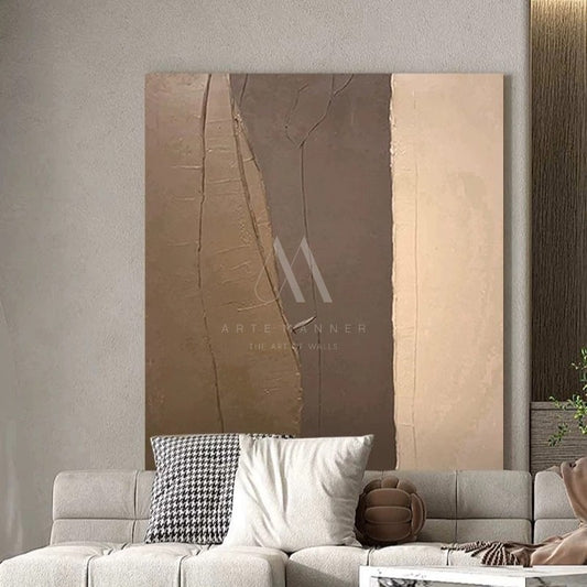 Grey Faith Modern Abstract Wall Art