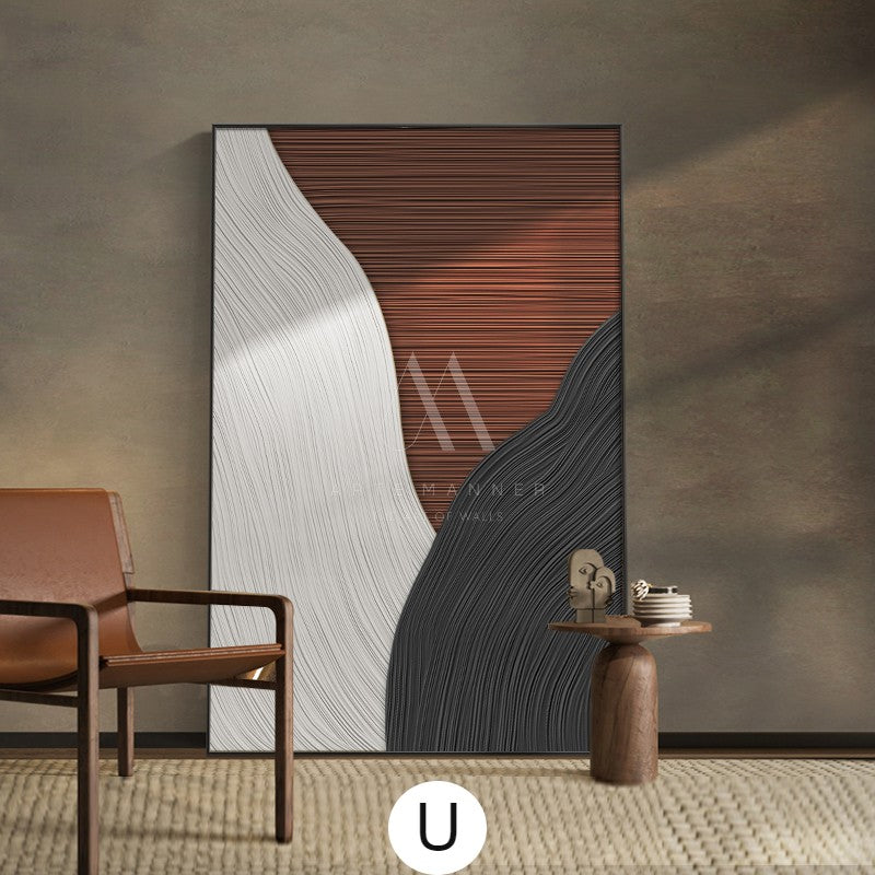 Attacked by My Dreams Modern Abstract Wall Art