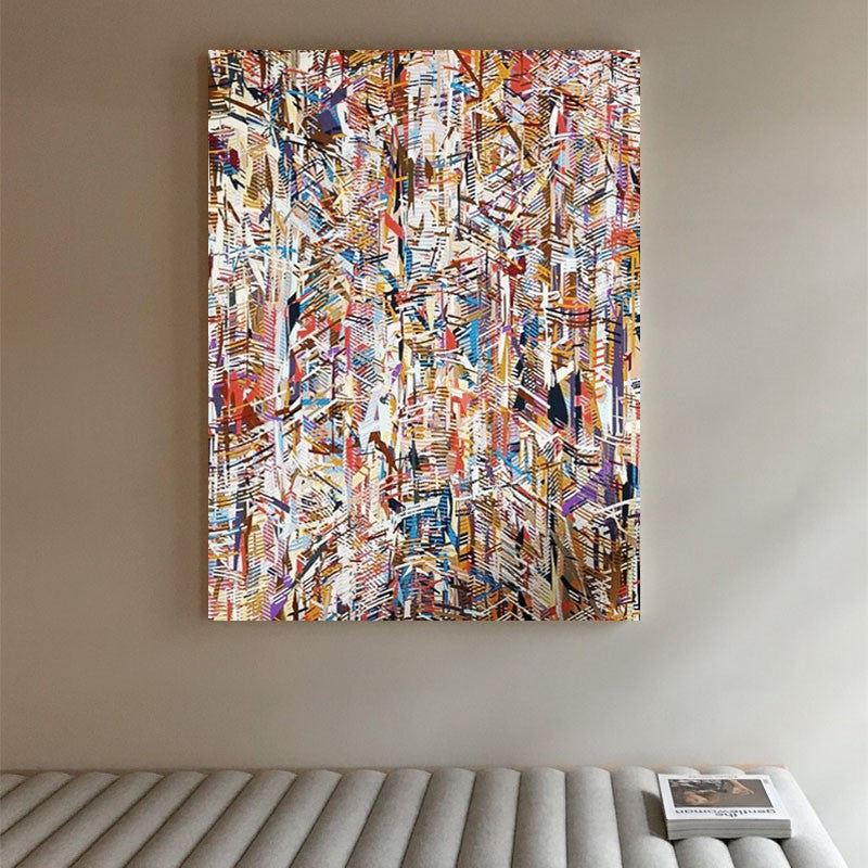 A Mad Wonderland Modern Abstract Oil Painting