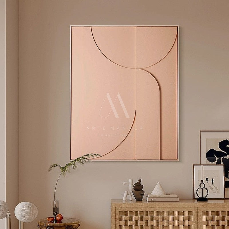 Tender Feeling Modern Abstract 3D Wall Art