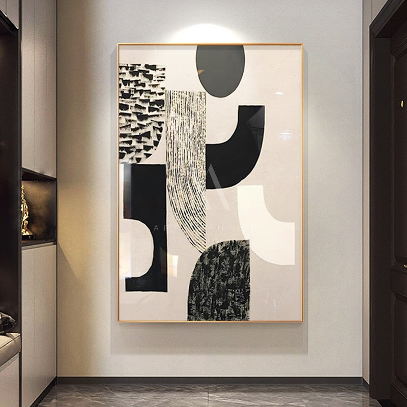 The Birth of History Modern Abstract Wall Art