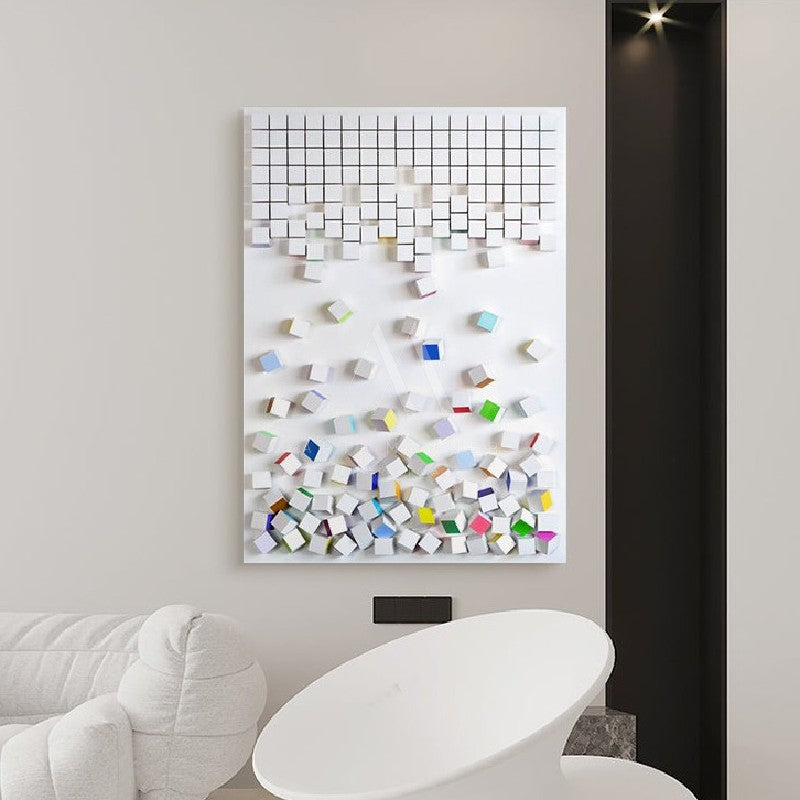 Redemption of the Night Modern Abstract 3D Wall Art