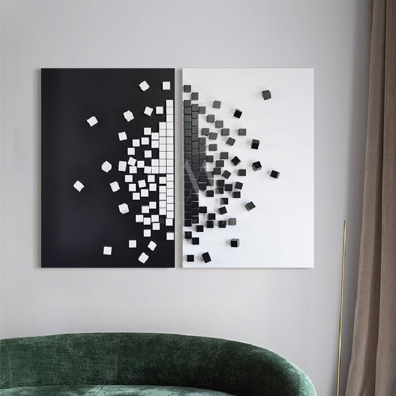 Undesirable Duty Modern Abstract 3D Wall Art