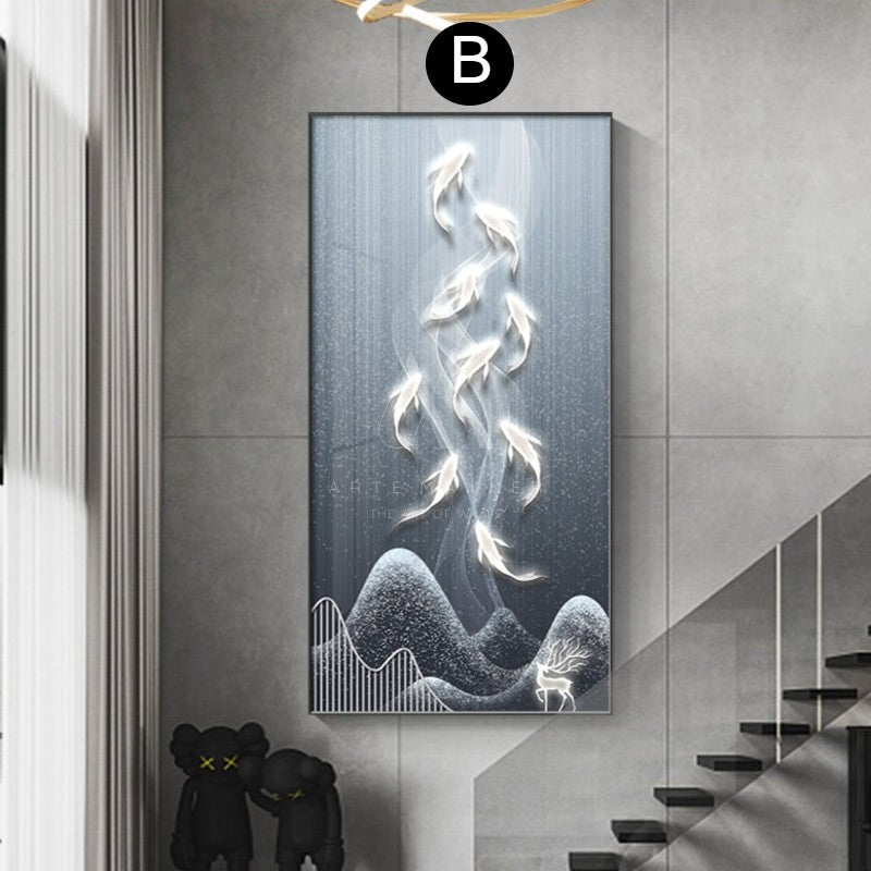 Upstream Modern LED Wall Art