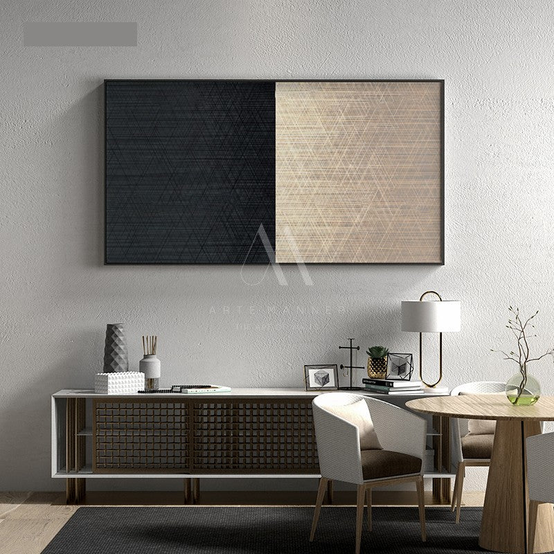 Illustration of the Future Modern Abstract Wall Art