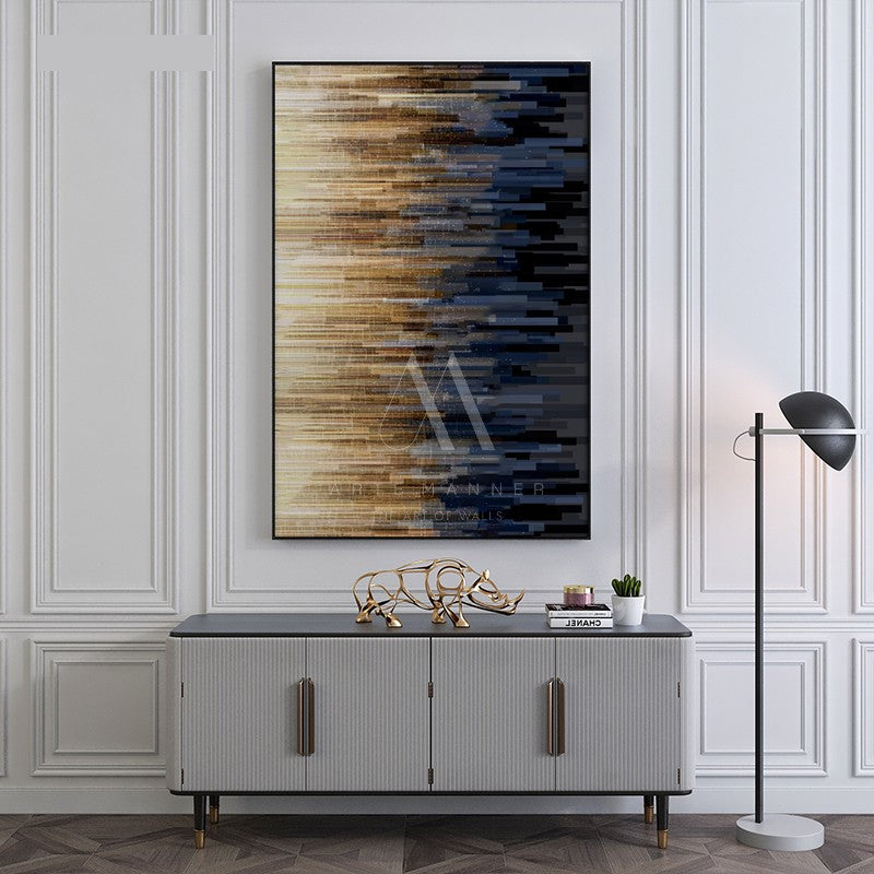 Black Visions Modern Abstract Wall Art