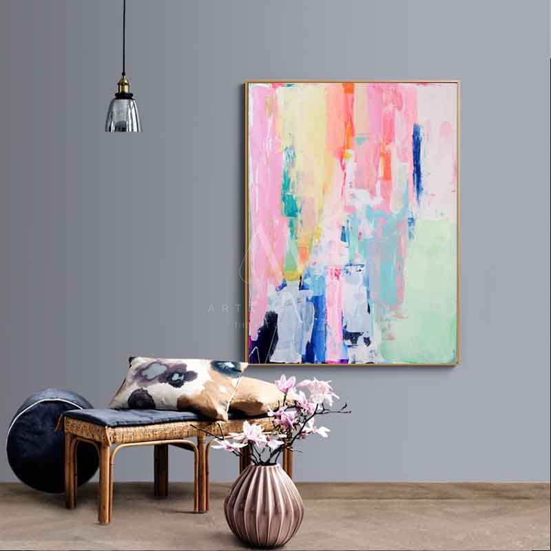 Sweet Spirit Modern Abstract Oil Painting