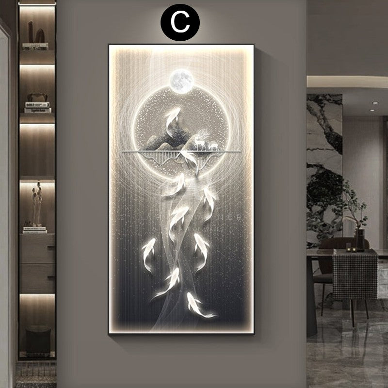 Upstream Modern LED Wall Art