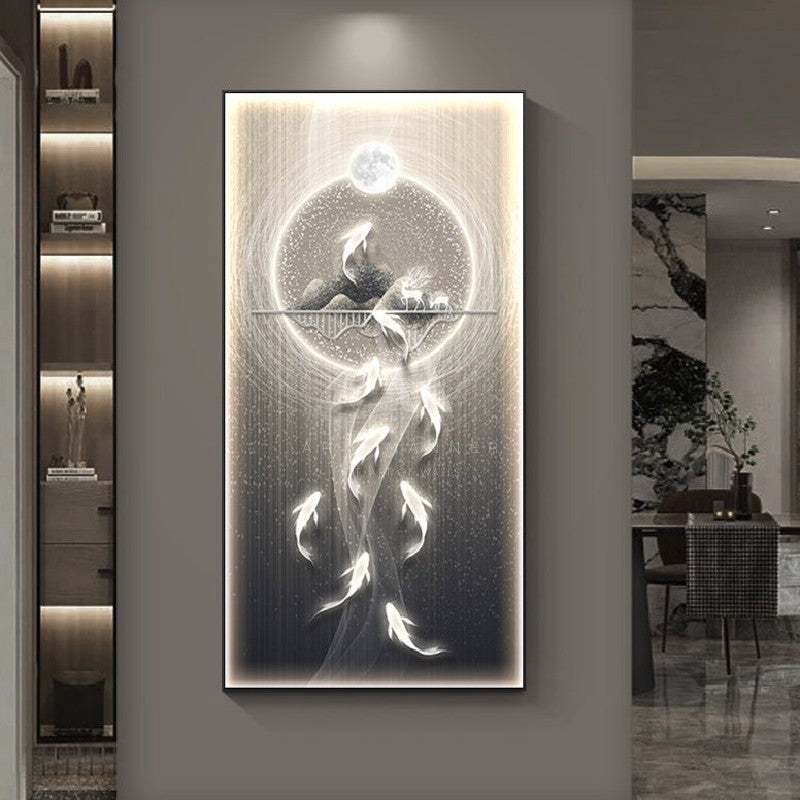 Upstream Modern LED Wall Art