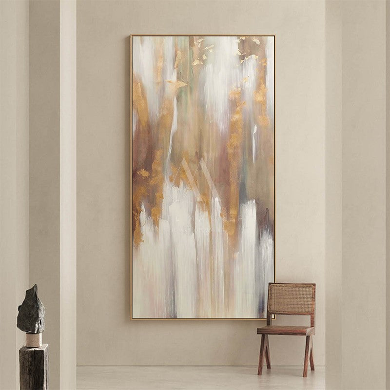 A Portrait of the Sun Modern Abstract Wall Art