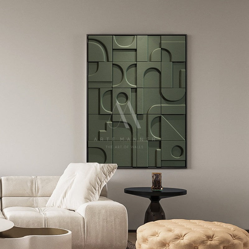 Conquering the Stars Modern Abstract 3D Wall Art