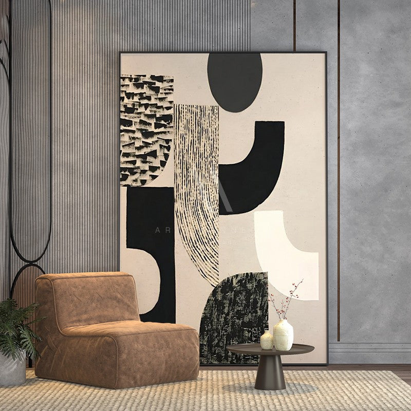 The Birth of History Modern Abstract Wall Art