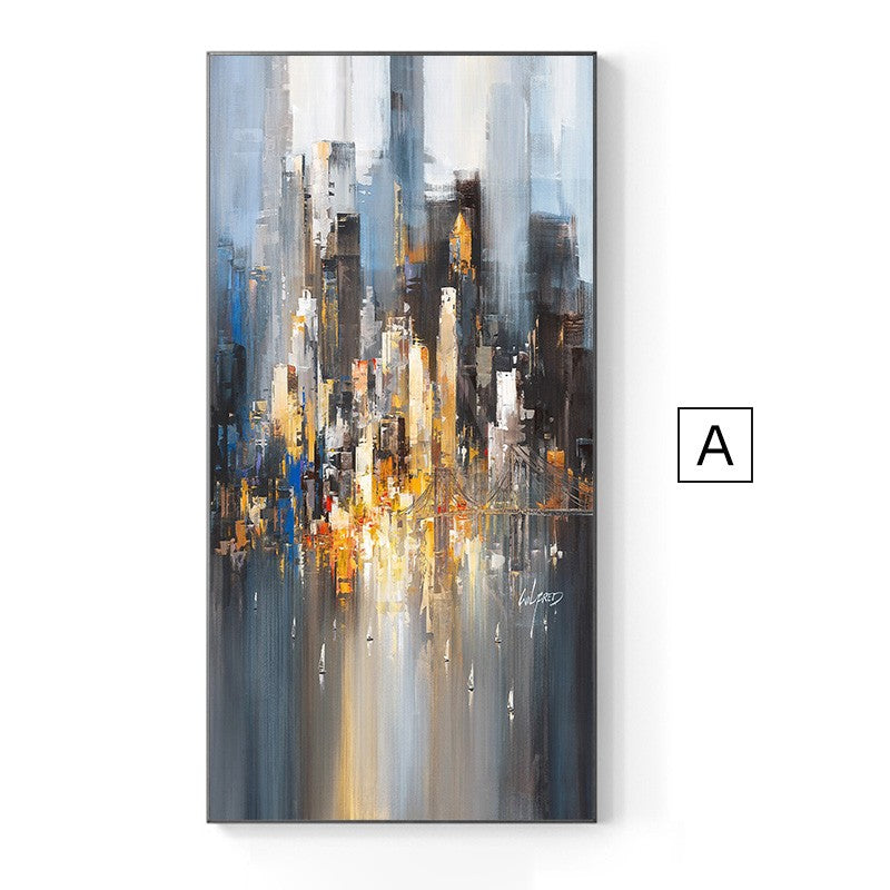 Journey to Infinite Loss Modern Abstract Wall Art