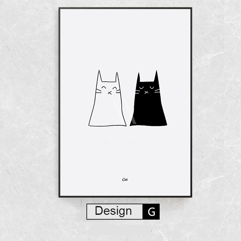 Companionship Minimalist Wall Art